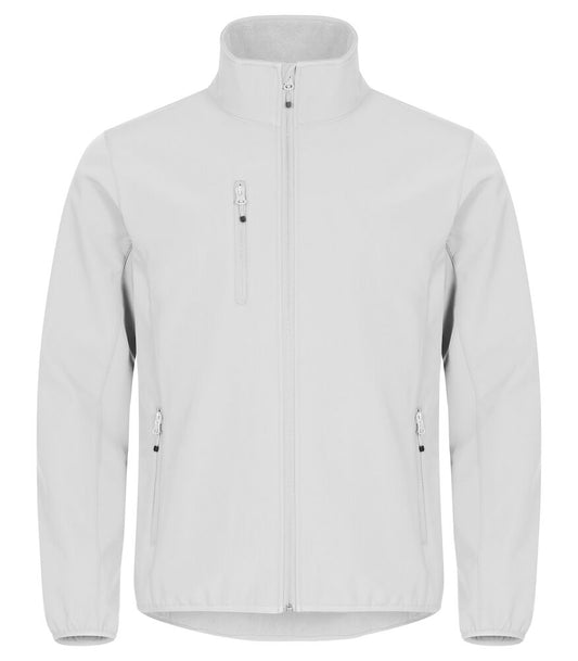 Clique Schilder Classic Softshell jas Wit - van Clique - Nu voor maar €44.95 bij Workwear 2 Day