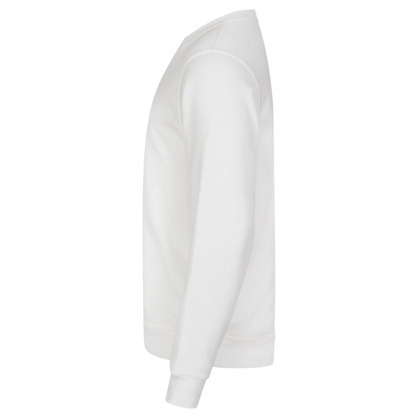 Clique Schilder Sweater Ronde Hals Miami Wit - van Clique - Nu voor maar €28.95 bij Workwear 2 Day