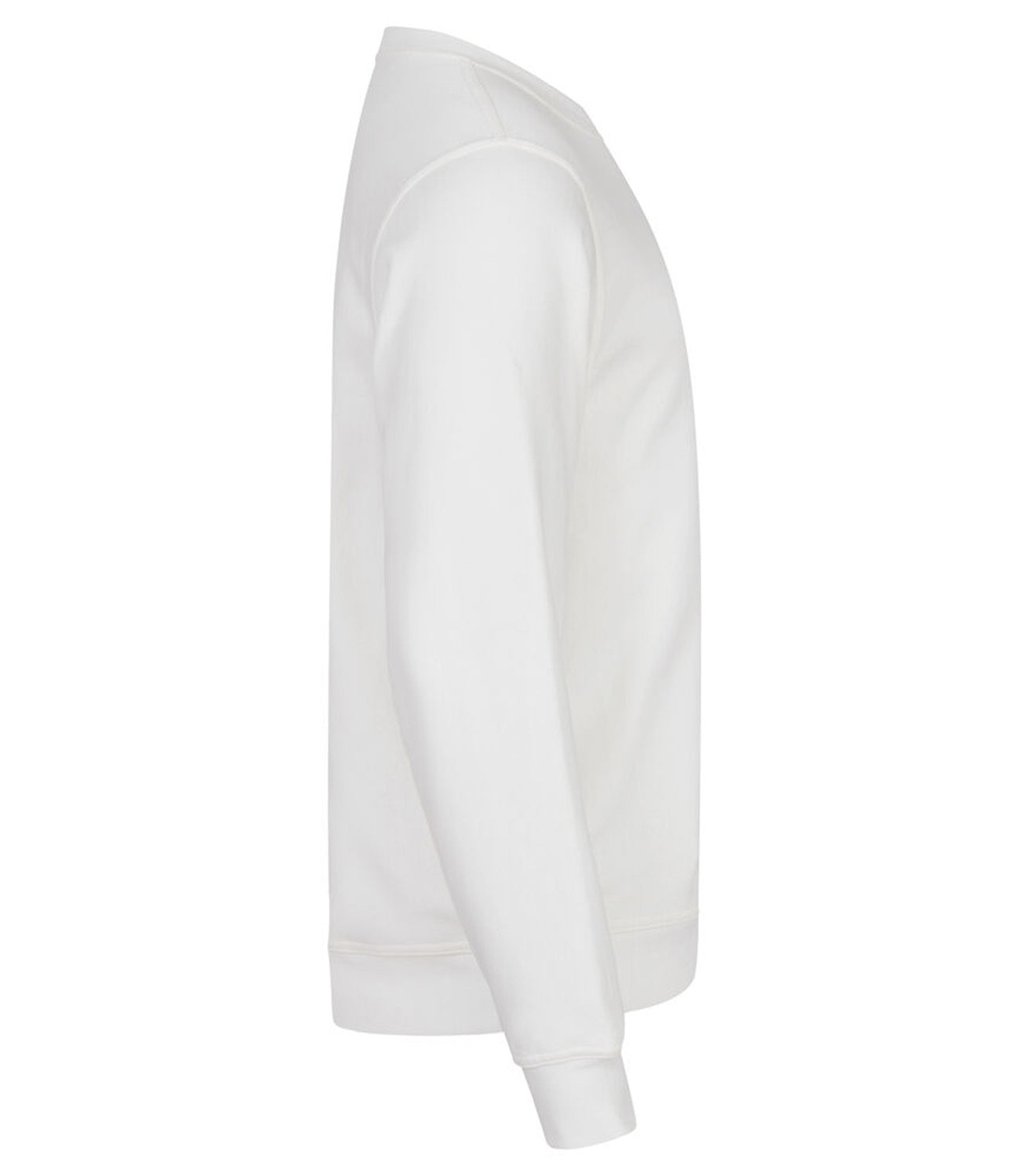 Clique Schilder Sweater Ronde Hals Miami Wit - van Clique - Nu voor maar €28.95 bij Workwear 2 Day