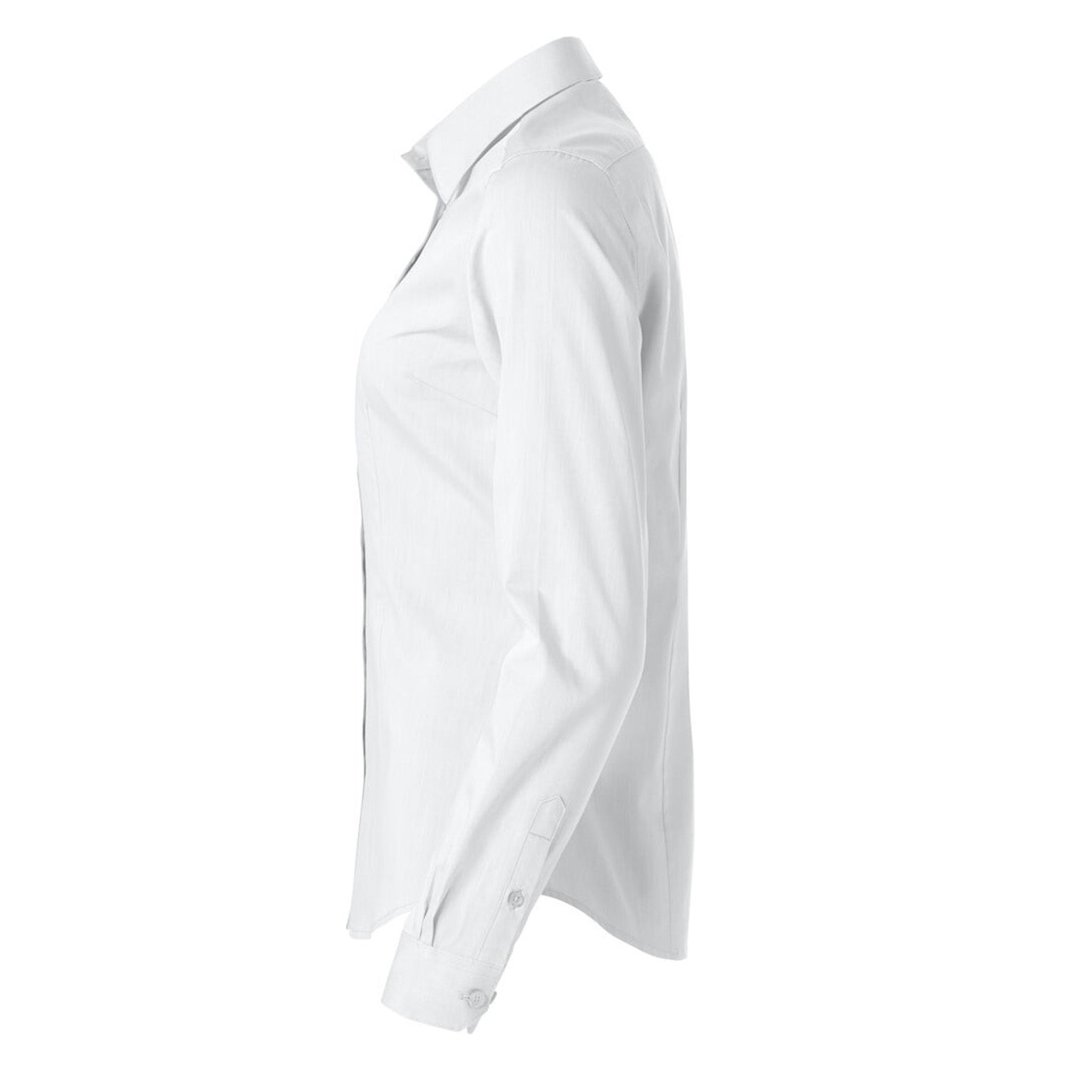 Clique Beveiliging Overhemd / Blouse Dames met Borstlogo (V-tje) - van Clique - Nu voor maar €46.95 bij Workwear 2 Day