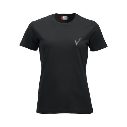 Clique Beveiliging T-shirt Dames Zwart met Borst- en Ruglogo - van Clique - Nu voor maar €17.95 bij Workwear 2 Day