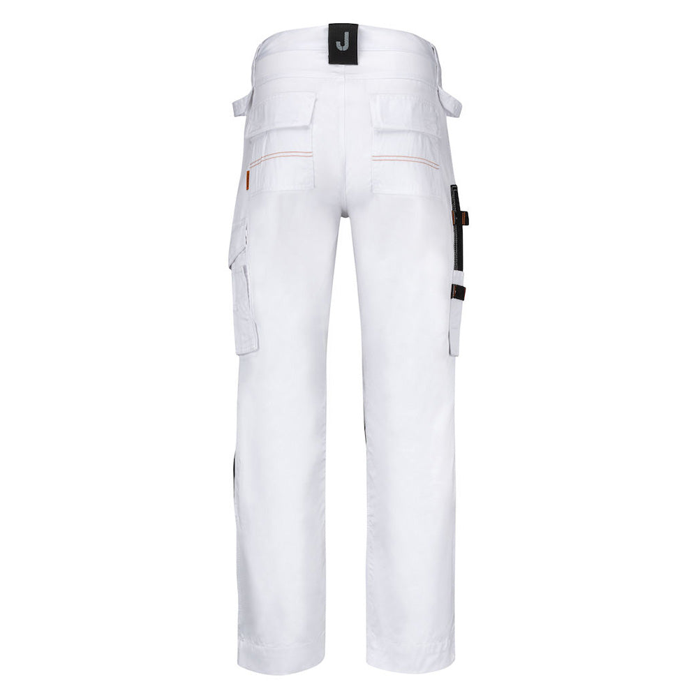 Jobman Schilder Werkbroek Service Heren Wit - van Jobman - Nu voor maar €44.95 bij Workwear 2 Day