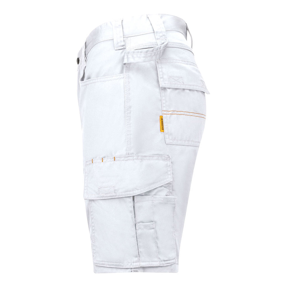 Jobman Schilder Korte Werkbroek Stretch Wit - van Jobman - Nu voor maar €42.95 bij Workwear 2 Day