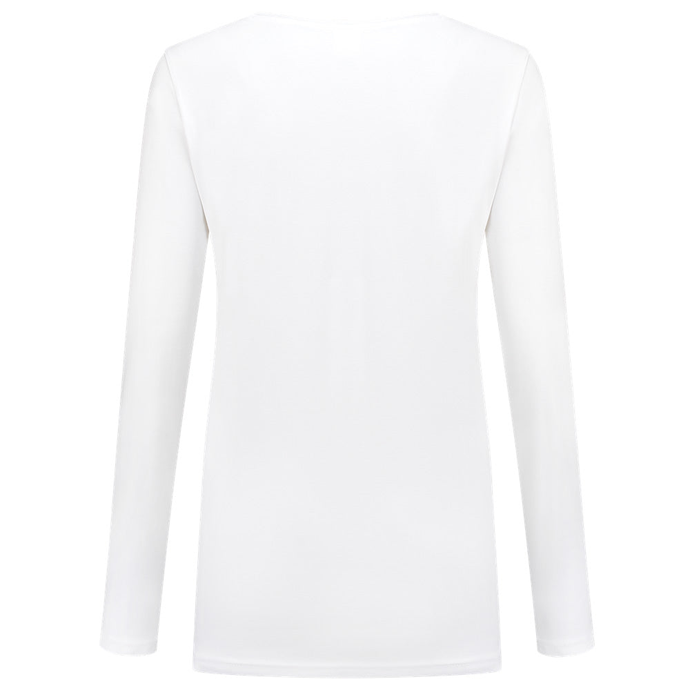 Tricorp Schilder T-shirt Lange mouw Dames Wit - van Tricorp - Nu voor maar €18.95 bij Workwear 2 Day