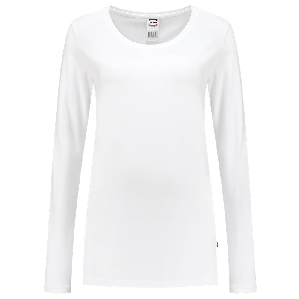 Tricorp Schilder T-shirt Lange mouw Dames Wit - van Tricorp - Nu voor maar €18.95 bij Workwear 2 Day