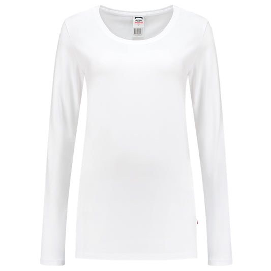 Tricorp Schilder T-shirt Lange mouw Dames Wit - van Tricorp - Nu voor maar €18.95 bij Workwear 2 Day