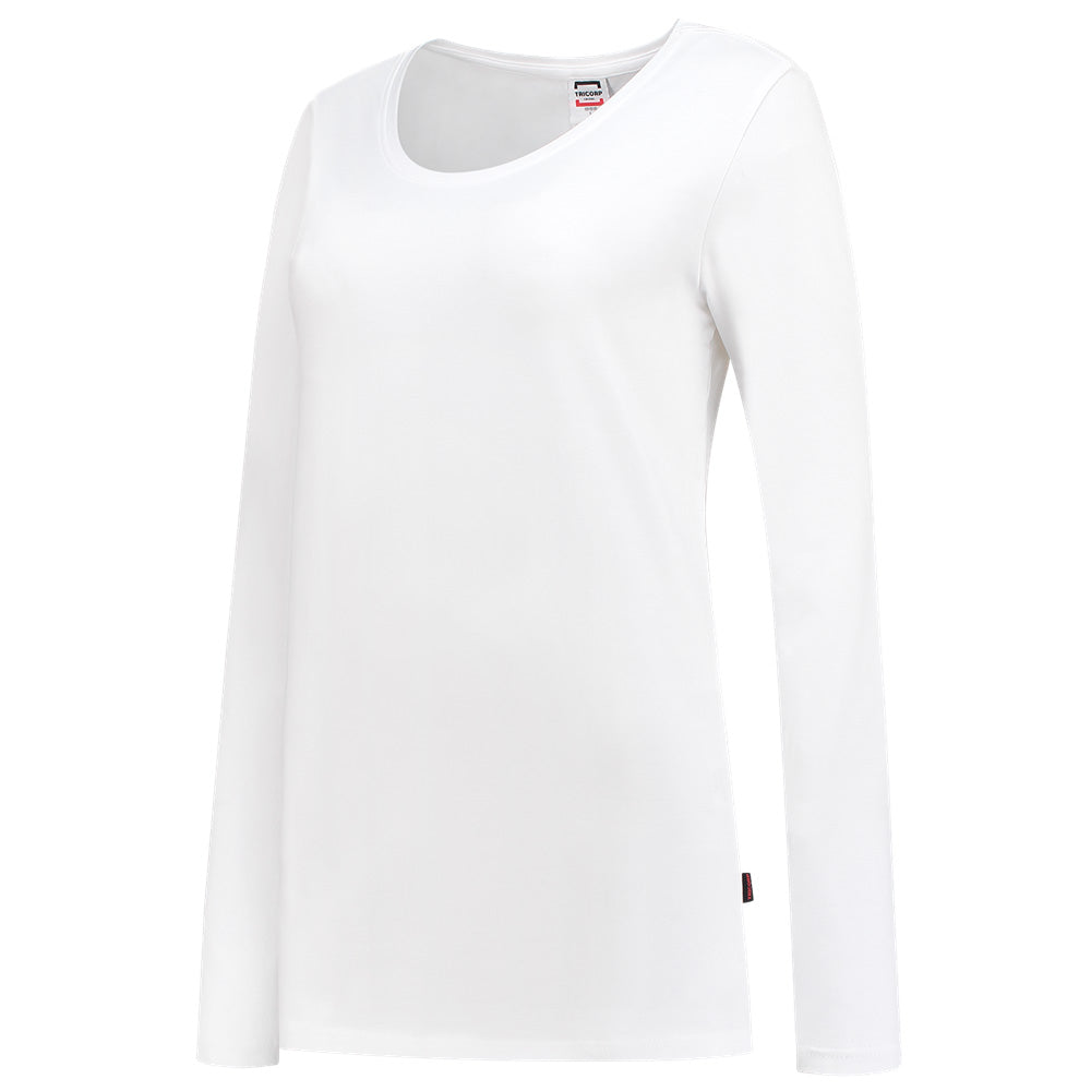 Tricorp Schilder T-shirt Lange mouw Dames Wit - van Tricorp - Nu voor maar €18.95 bij Workwear 2 Day