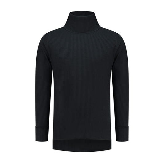 JS Thermoshirt Lange Mouw met Col Zwart - van JS - Nu voor maar €24.95 bij Workwear 2 Day