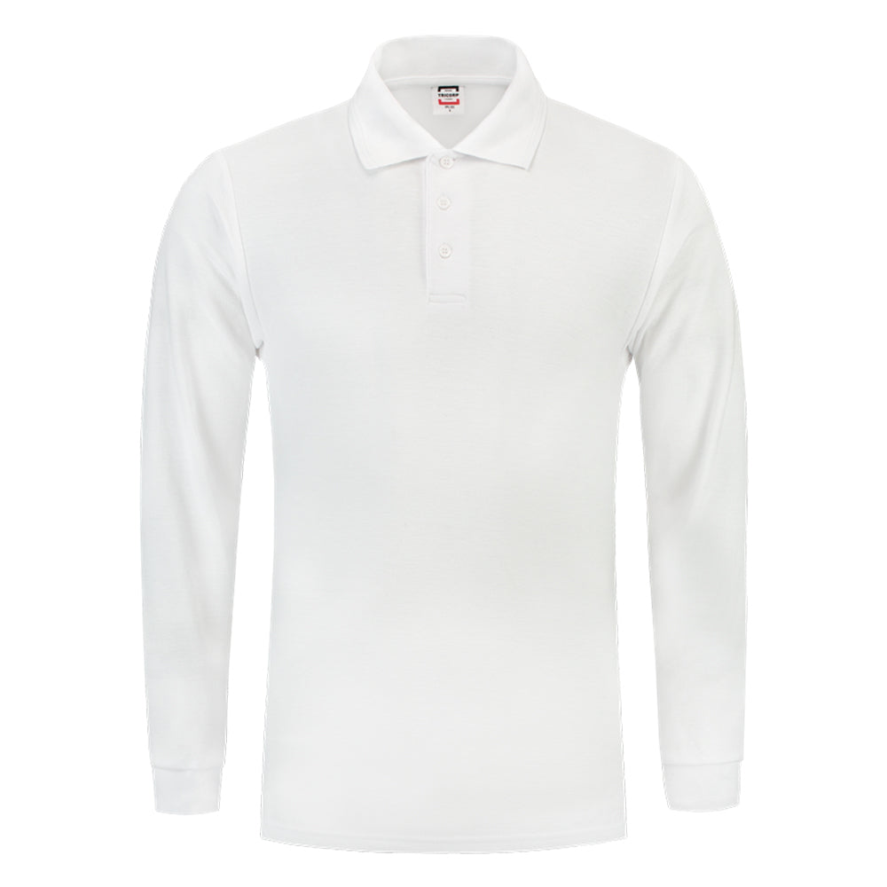 Tricorp Schilder Poloshirt Lange mouw Wit - van Tricorp - Nu voor maar €29.95 bij Workwear 2 Day