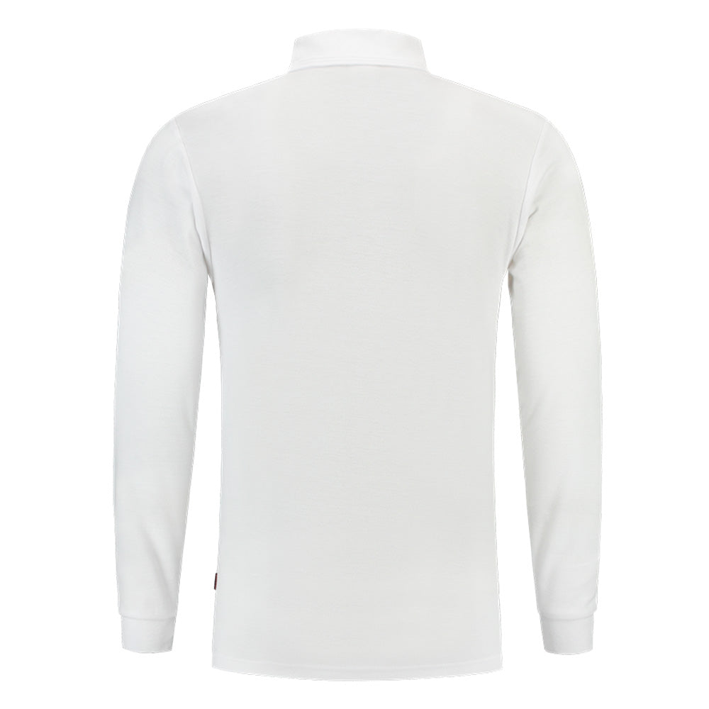 Tricorp Schilder Poloshirt Lange mouw Wit - van Tricorp - Nu voor maar €29.95 bij Workwear 2 Day