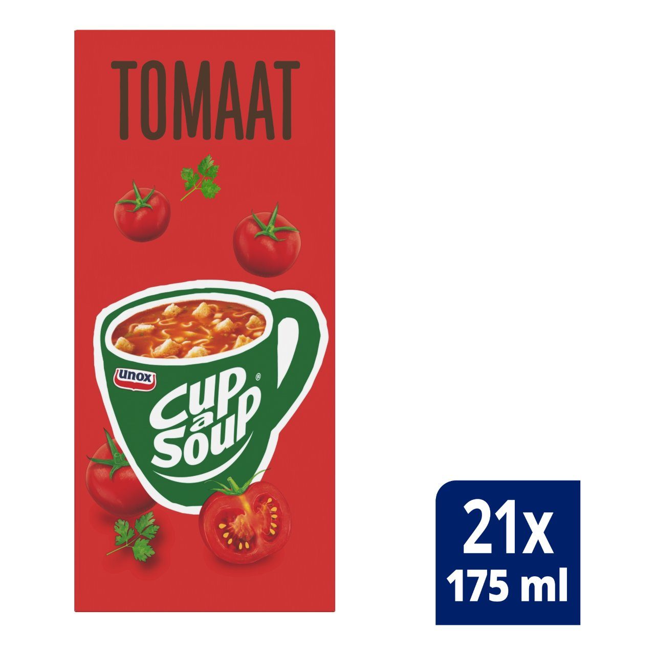 Unox Cup A Soup Tomaat 21x 175ml - van Unox - Nu voor maar €15.95 bij Workwear 2 Day