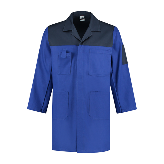 JS Stofjas 2-kleurig 100% katoen - van JS - Nu voor maar €44.95 bij Workwear 2 Day