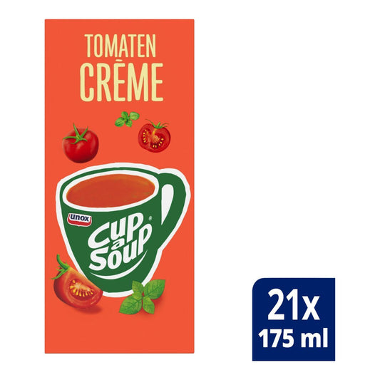 Unox Cup A Soup Tomaat Creme  21 x 175ml - van Unox - Nu voor maar €15.95 bij Workwear 2 Day
